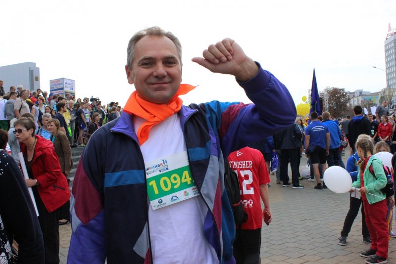 Фото к «О, спорт! Ты — жизнь!»: ИЦАЭ Минска принял участие Минском полумарафоне