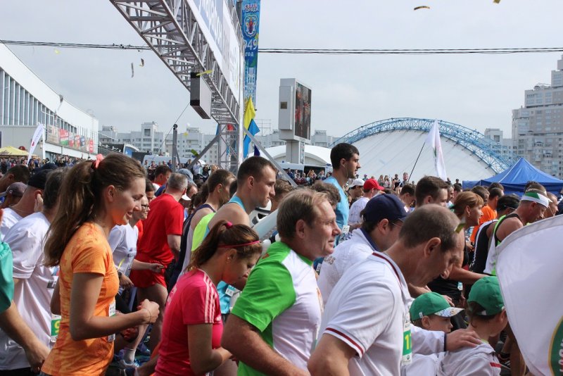 Фото к «О, спорт! Ты — жизнь!»: ИЦАЭ Минска принял участие Минском полумарафоне