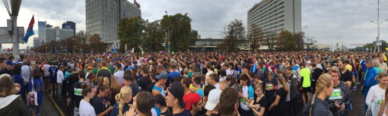 Фото к «О, спорт! Ты — жизнь!»: ИЦАЭ Минска принял участие Минском полумарафоне